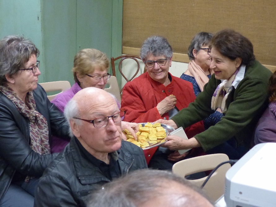 Galettes testes par les goteurs pour dceler le poison
